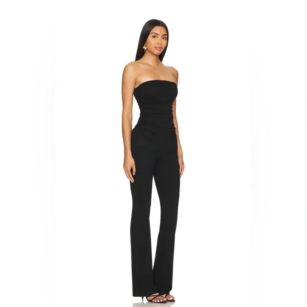 🖤✨ Superdown Annalise 2-Piece Pant Set M Black NWOT Chic Coordinated 🔥